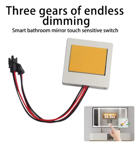12-24V 5A Dokunmatik (Touch) Ayna Arkası Sensör Ayna Lambası Banyo Aynası Mobilya Sensörü
