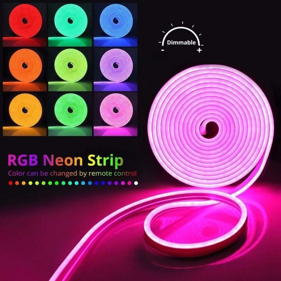 12 Volt RGB  Neon Led (5METRE)