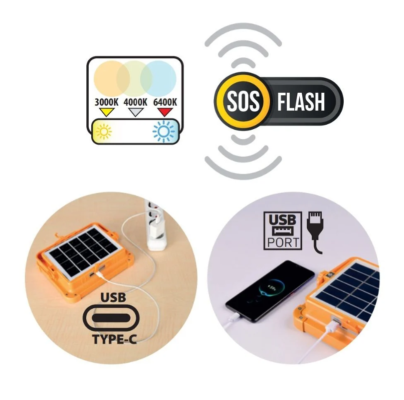 Horoz 200W SOLAR LED PROJEKTÖR