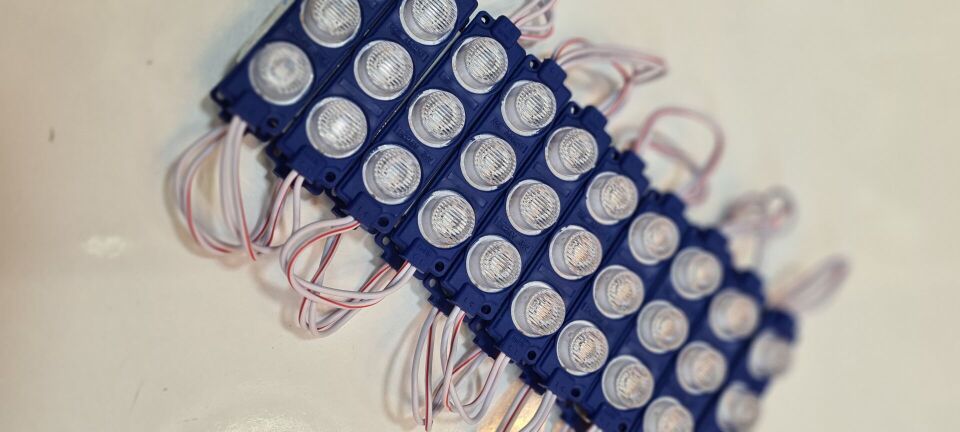 24V 3W Power Mavi Modül Led (20 ADET)