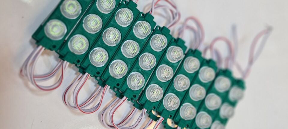 24V 3W Power Yeşil Modül Led (20 ADET)