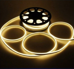 6x12mm Amber (Turuncu) Neon Led 25m Makara (2.5 cm'de Kesilebilir.)