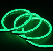 6x12mm Yeşil Neon Led 25m Makara (2.5 cm'de Kesilebilir.)