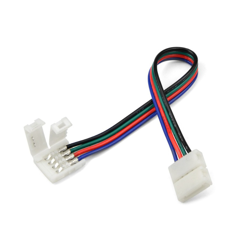 Hızlı Konnektör Kablo 4 Pin 15Cm Rgb İki Yönlü