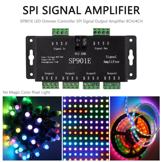 SP901E Pixel Repeater Sinyal Amplifikatörü Tekrarlayıcı