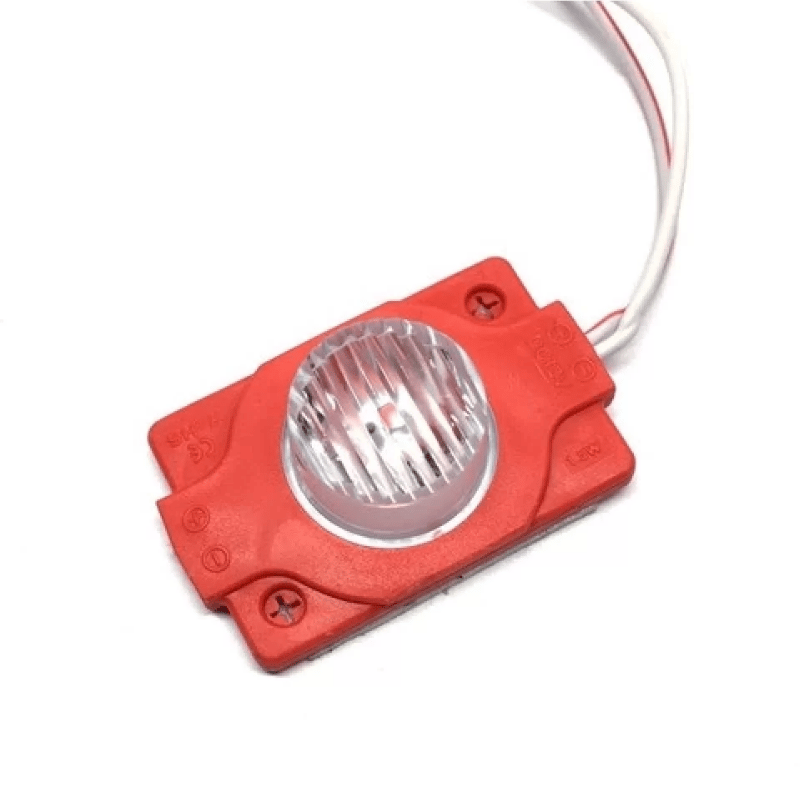 24V 1.5w Tek Merçek Kırmızı Modül Led (20 ADET)