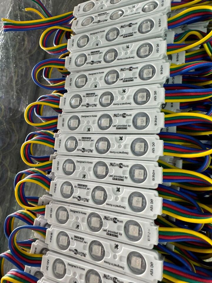 12V 1.5 Watt RGB Modül Led (20 ADET)