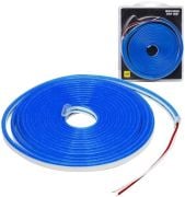 12 Volt 6x12mm Mavi Esnek Neon Led (5 Metre)