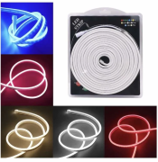 12 Volt 6x12mm Mavi Esnek Neon Led (5 Metre)