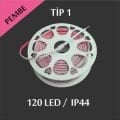 220 Volt PEMBE Şerit Led TİP1