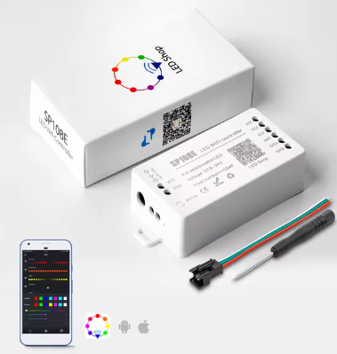 WS2811-WS2812 SP108E Pixel ARGB Şerit Led Wifi Kontrol Cihazı