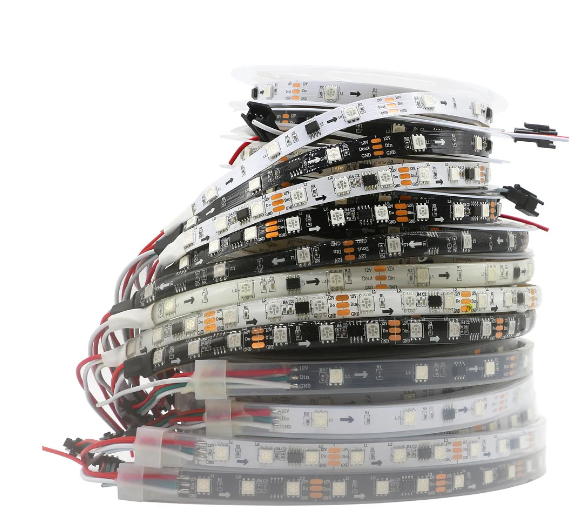 WS2811 Pixel Şerit Led 12 Volt IP20 AMBER 5M