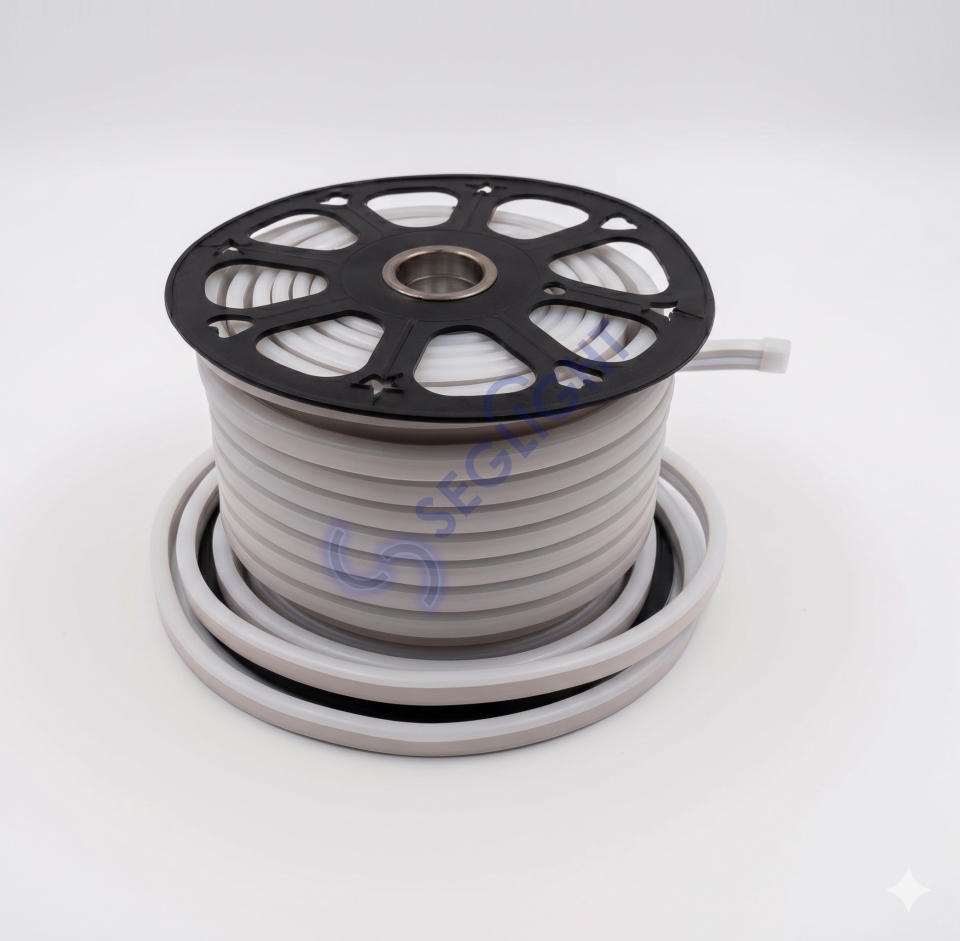 220V Neon Led Beyaz 8x16mm