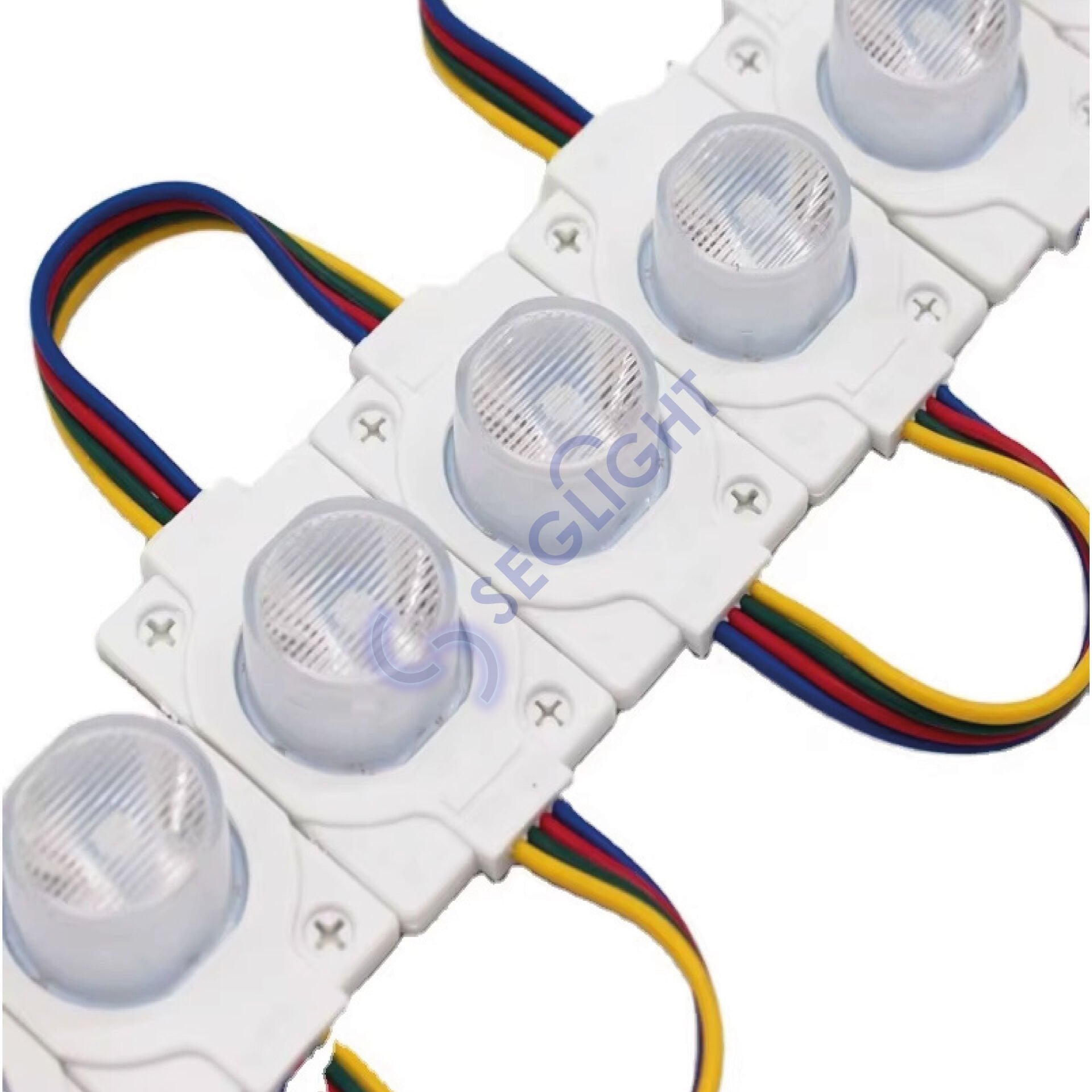 12V 1.5W Tek Mercek Modül Led RGB