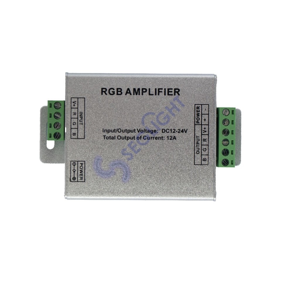 RGB Amplifier 12Amper (sinyal güclendirici)