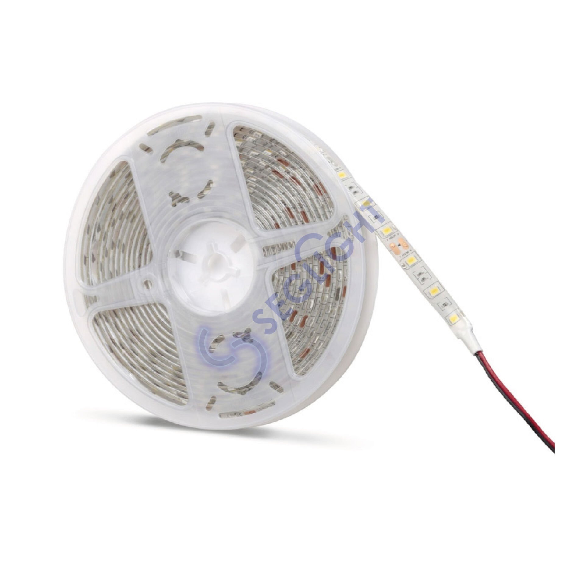 12V Silikonlu (dış mekan) Şerit led 5Metre (metrede60çipli 3535SMD LED)