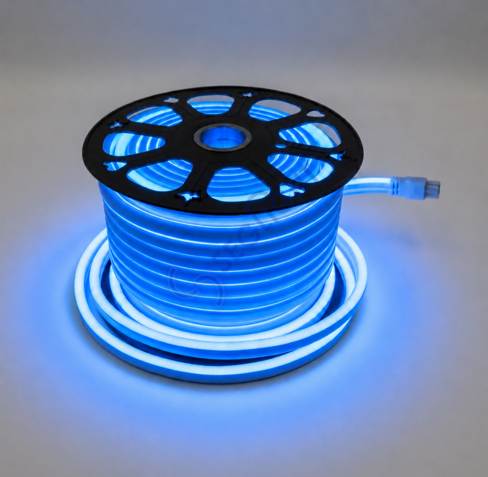 220V Neon Led Mavi 8x16mm