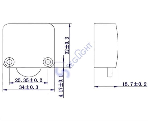 Seglight Kapak Switch Sıva Üstü Dolap Kapak Düğmesi Butonu Otomatik Işık Bas Bırak Buton IC-187E