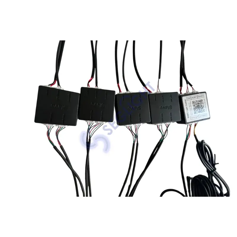 12V ARAÇ İÇİN PİXEL AMBİYANS LED SET APP KONTROL 18PARÇA LEDLİ